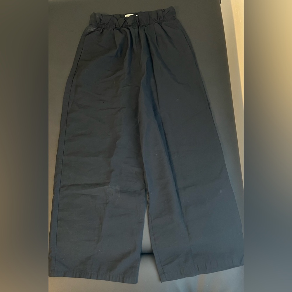 wide leg linen pants!